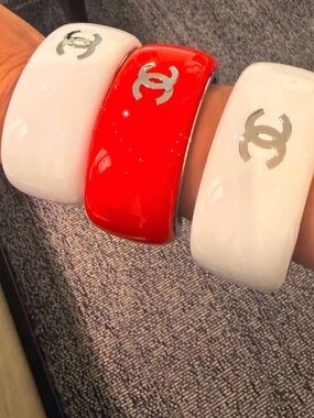 Chanel Red bracelet
